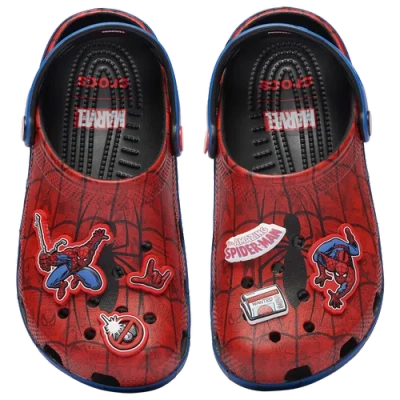 Crocs Boys  Classic Clogs Spider-man In Multi