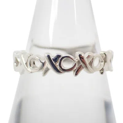 Pre-owned Tiffany & Co Sterling 925 Band Ring () In Silver