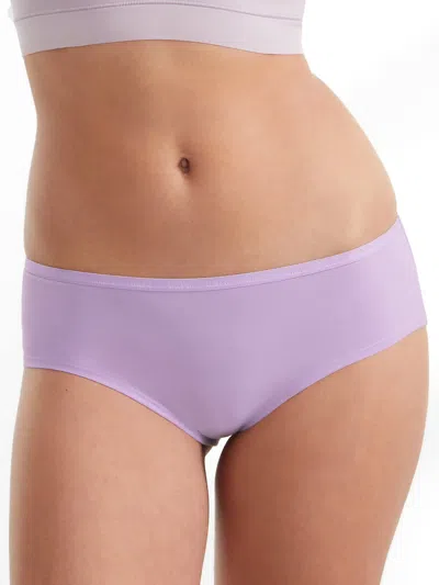 Bare Women's The Easy Everyday Cotton Cheeky Bikini In Blue