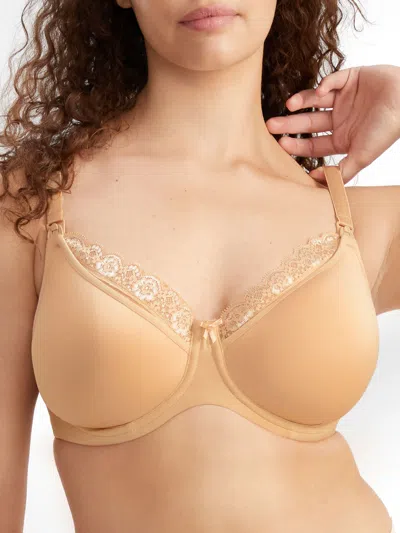 Panache Women's Eleanor Nursing Bra In Gold