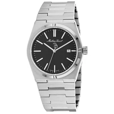 Mathey-tissot Men's Zoltan Black Dial Watch In Metallic