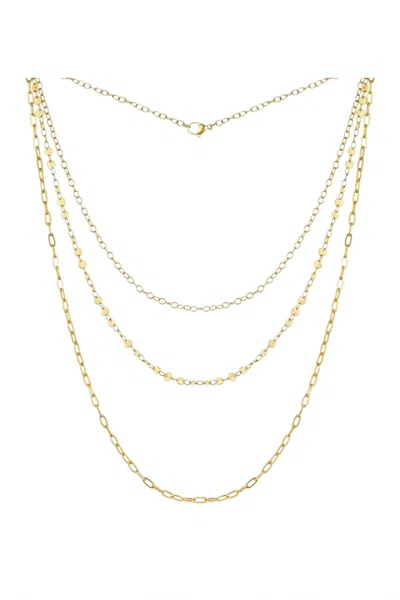 Hjane Jewels Elena Necklace In Gold In Gold