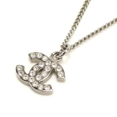 Pre-owned Chanel Metal Necklace () In Silver