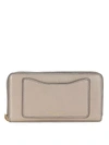 MARC JACOBS Marc Jacobs Recruit Slgs Wallet In Grey Tumbled Leather,M0008168213MINK