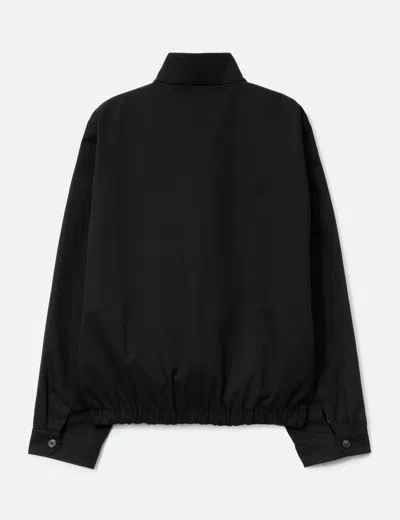 Our Legacy Twill Bomber Jacket In Black