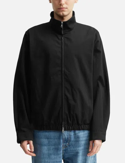Our Legacy Twill Bomber Jacket In Black