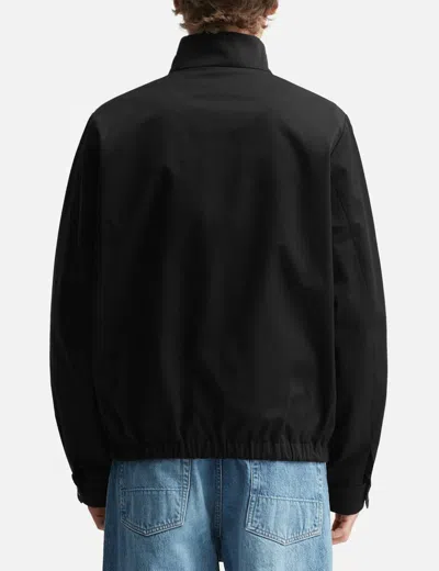 Our Legacy Twill Bomber Jacket In Black