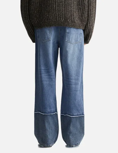 Our Legacy Regular Fit Jeans In Shelly Wash In Blue