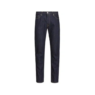 Edwin Contrast-stitch Jeans In Blue
