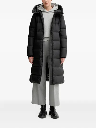 Marc O'polo Hooded Padded Coat In Animal Print