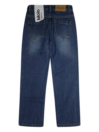 Molo Five-pocket Jeans In Blue