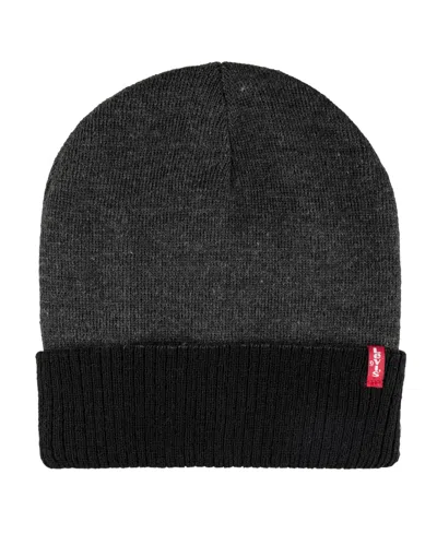 Levi's Men's 2-pack. Fleece Ivy Beanie And Gloves Set In Brown