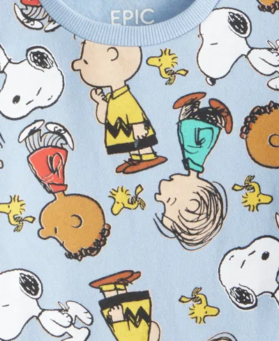 Epic Threads Boys Toddler 2t-4t Peanuts Graphic Sweatshirt, Macy's Exclusive In Blue