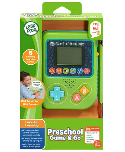 Leapfrog Preschool Game And Go Handheld Video Game Toy In Transparent