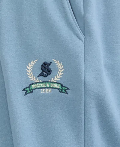 Scotch & Soda Boys 4t-7 2-piece Long-sleeve Sweatshirt And Jogger Pants Set In Blue