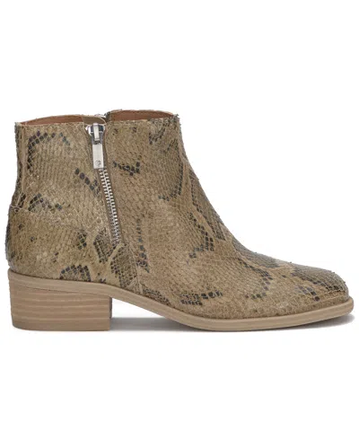 Lucky Brand Women's Baelee Round Toe Zipper Ankle Bootie In Brown