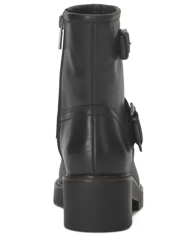 Lucky Brand Migyn Block Heel Bootie In Black