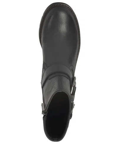 Lucky Brand Migyn Block Heel Bootie In Black