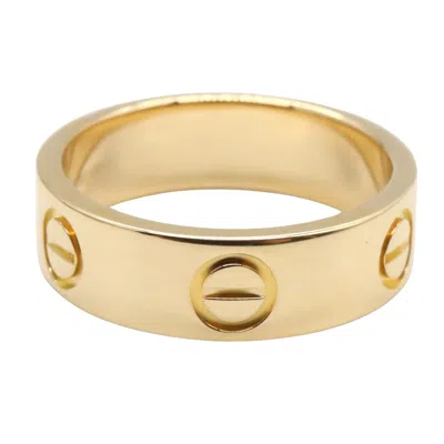 Pre-owned Cartier Yellow Gold Yellow Gold (18k) Band Ring ()