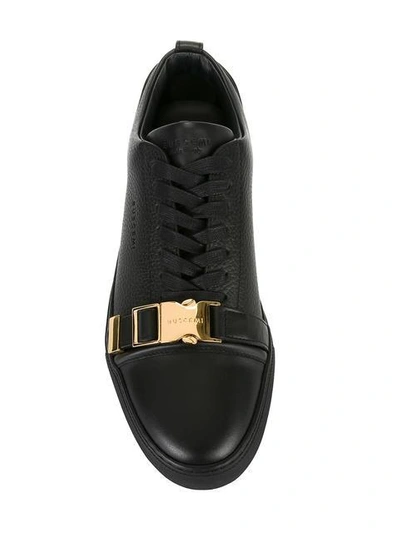 Shop Buscemi Buckle Detail Sneakers