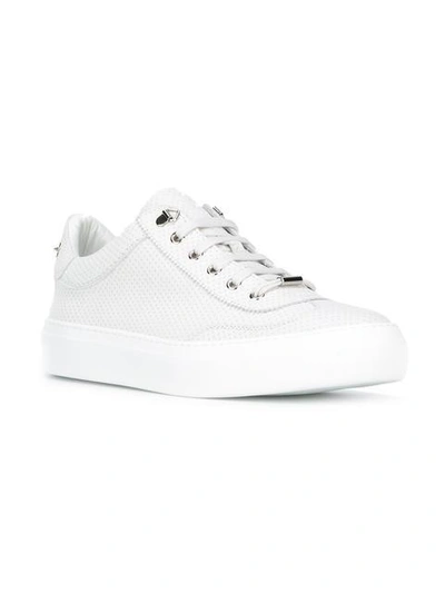 Shop Jimmy Choo Ace Sneakers - White