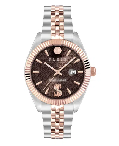 Philipp Plein Date Superlative Crystal Watch In Multi