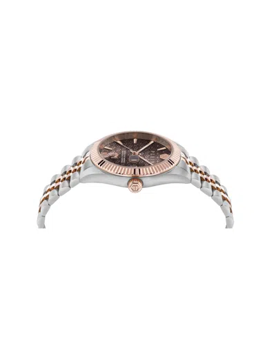 Philipp Plein Date Superlative Crystal Watch In Multi