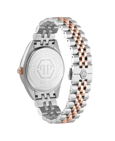 Philipp Plein Date Superlative Crystal Watch In Multi