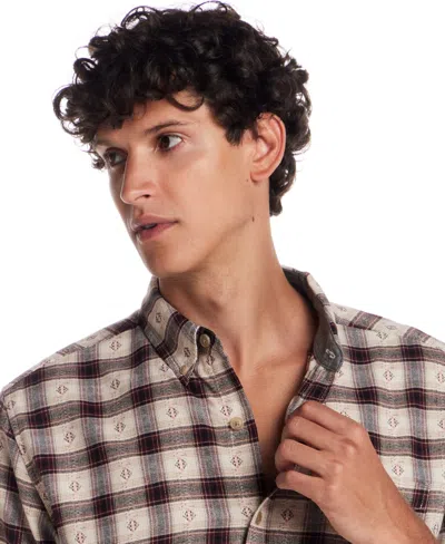 Weatherproof Vintage Men's Flannel Shirt In Multi