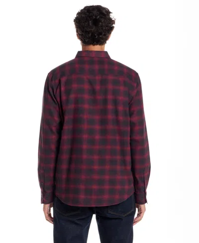 Weatherproof Vintage Flannel Shirt In Brown