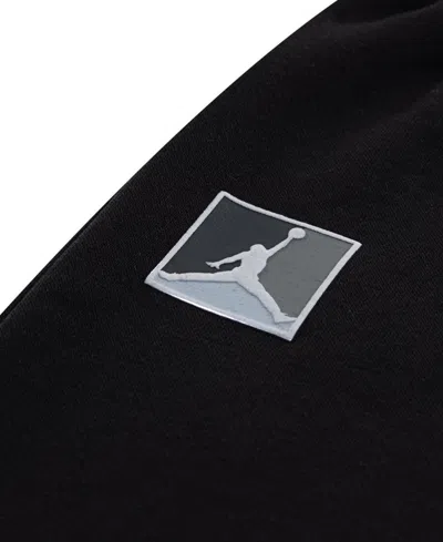 Jordan Baby Boys 2-piece Long-sleeves Essentials Baseline Hoodie And Pants Set In Black