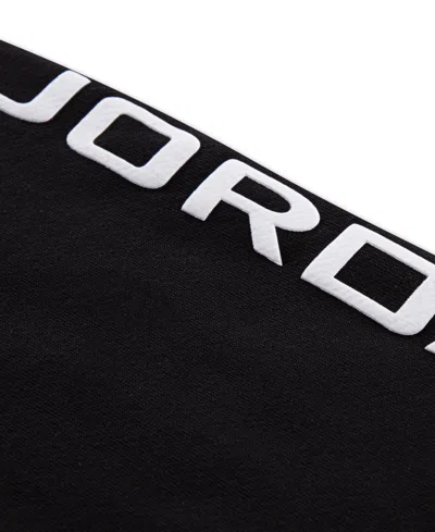 Jordan Baby Boys 2-piece Long-sleeves Essentials Baseline Hoodie And Pants Set In Black