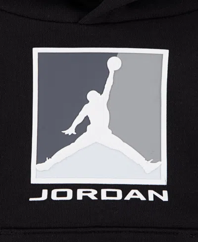 Jordan Baby Boys 2-piece Long-sleeves Essentials Baseline Hoodie And Pants Set In Black