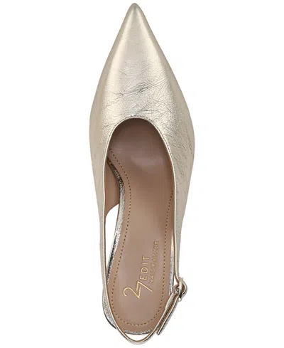 Naturalizer Women's Elaine Slingback Pumps In Metallic