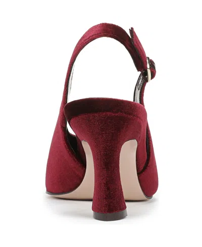 Naturalizer Women's Elaine Slingback Pumps In Burgundy
