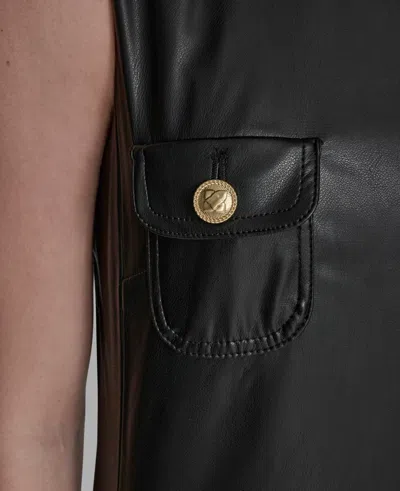 Bcbg Women's Pocket A-line Dress In Black