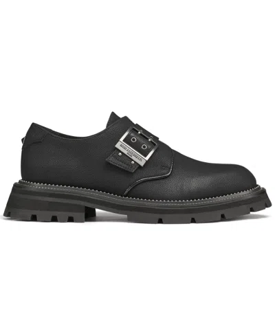 Karl Lagerfeld Men's Leather Derbys In Black