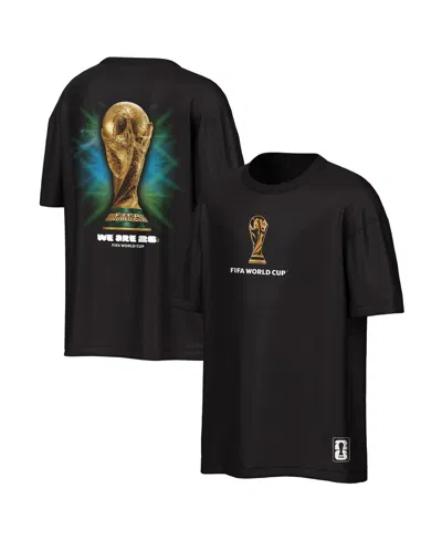 Outerstuff Black 2026 Fifa World Cup Trophy Oversized T-shirt In Black
