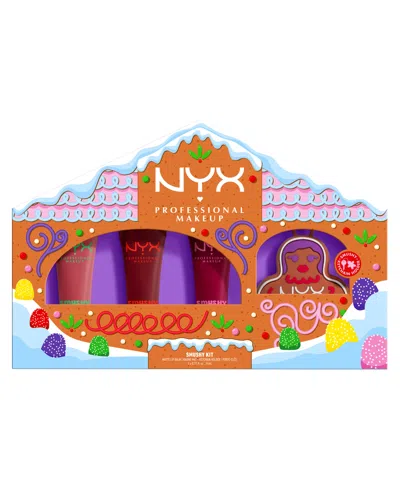 Nyx Professional Makeup Holiday Smushy Kit Matte Lip Balm - Smushy In Multi