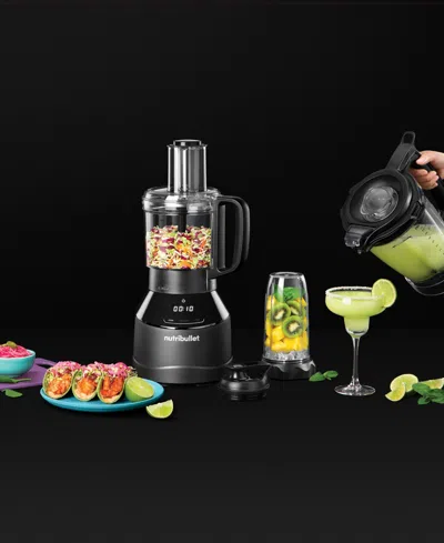 Nutribullet Triple Prep System 3-in-1 Blender And 7-cup Food Processor In Multi