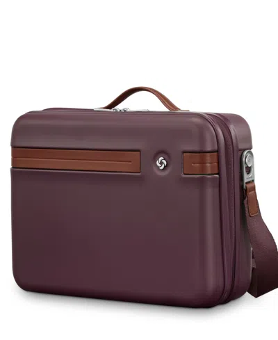 Samsonite Virtuosa Hardside Train Case In Burgundy