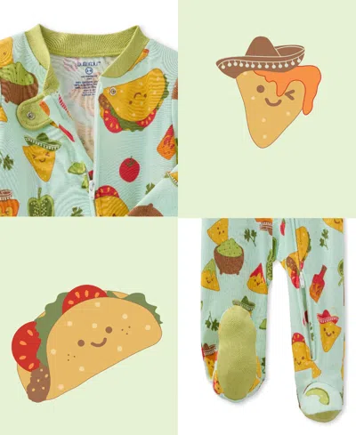 Butterblu Baby Cruz Footed Sleeper Pajama In Multi