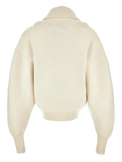 Jacquemus Pallone Sweater In Neutral