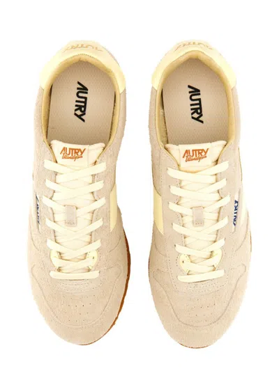 Autry Men's Windspin Low Sneakersabaga In Neutral
