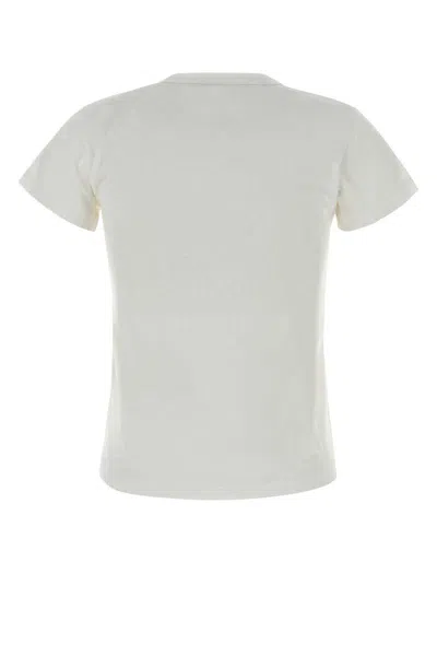 Valentino T-shirt In Cotone Bianco  Donna In White
