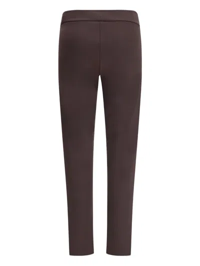 Avenue Montaigne Elasticated Freedom Pants In Brown