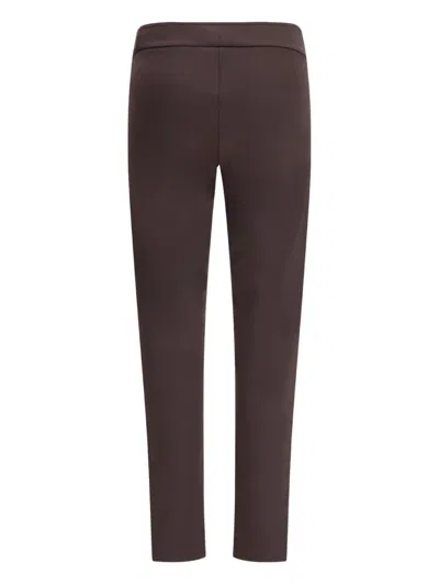 Avenue Montaigne Elasticated Freedom Pants In Brown