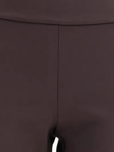 Avenue Montaigne Elasticated Freedom Pants In Brown