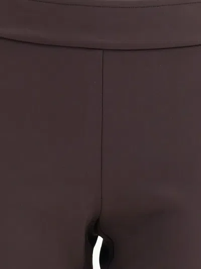 Avenue Montaigne Elasticated Freedom Pants In Brown