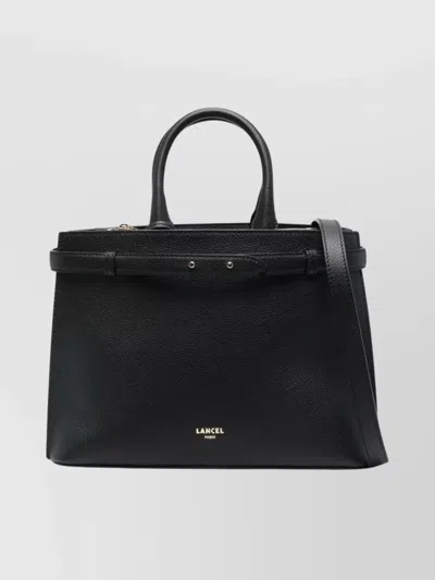 Lancel Medium Carryall Detachable Strap In Black
